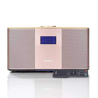 Aiwa Exos 5 Wireless Speaker Unleash Powerful Sound and Versatile Connectivity OnTheGo Experience Bluetooth Freedom FM Radio Clock 20W RMS LCD Display and Alarm Clock Functionality