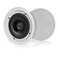 Pyle 525 Pair Bluetooth Flush Mount Inwall Inceiling 2Way Speaker System Quick Connections Changeable RoundSquare Grill Polypropylene Cone Polymer Tweeter Stereo Sound 150 Watt PDICBT552RD