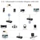 1Mii DS700 HiFi Bluetooth Audio Transmitter Receiver for TV Long Range Wireless Adapter with Audiophile DAC LDACaptX HDaptX LL OLED Display Optical Coaxial InputOutput RCA Output Only