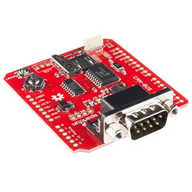 SparkFun CANBus Shield Socket for EM506 GPS Module High Speed SPI Interface 10 MHz CAN v20B up to 1 Mbs