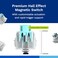 Glorious Lynx Silent Linear HallEffect Magnetic Switches 36Pack PreLubed HE HotSwap Compatible Mechanical Keyboard Switch Set