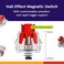 Glorious Fox Linear HallEffect Magnetic Switches 36Pack Silent Red RGBReady HE HotSwap Compatible Mechanical Keyboard Switch Set
