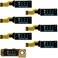 elecsung 6PCS OLED LCD Display Module 091 4 Wire SPI Serial OLED Screen Driver128x32 33V 42V for Ledger Nano S 12Pin Blue Light 6pcs
