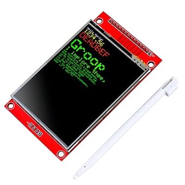 Hosyond 28 Inches TFT LCD Touch Screen Shield Display Module 320x240 SPI Serial ILI9341 with Touch Pen Compatible with Arduino R3Mega2560 Development Board