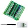 Freenove Breakout Board for Raspberry Pi Pico 1 2 W H WH Terminal Block Shield HAT with Pin Header GPIO Status LED