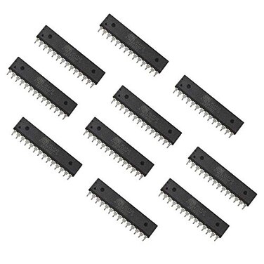 flashtree 10pcs Atmega328PPU Atmega328p Microcontroller with Uno R3 Bootloader DIP28