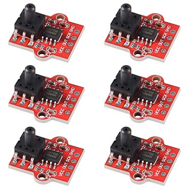 DWEII Air Pressure Sensor Module Board 335V Digital Barometric Pressure Sensor Module Liquid Water Level Controller Board 040KPa for Arduino Pack of 6