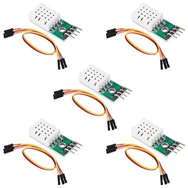 AITRIP 5Pcs SHTC3 highPrecision Digital Temperature and Humidity Sensor Measurement Module I2C Communication Better Than AM2302 DHT22