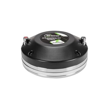 TIMPANO TPTD3200TIND 2 Exit Neodymium Titanium Compression Driver for High Output Frequency Response from 1600 to 19000 Hz