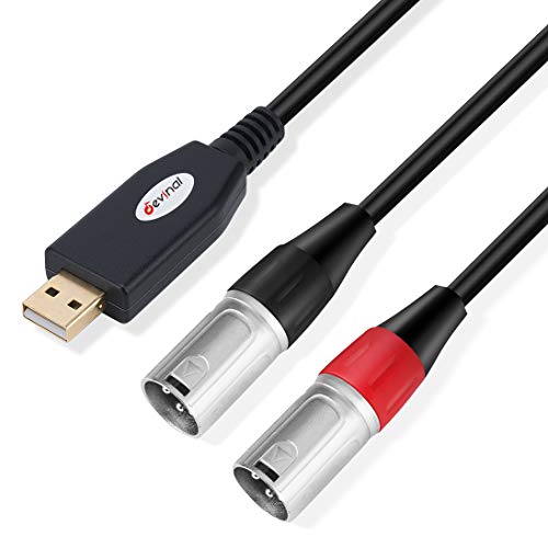 devinal Devinal Usb To Xlr Audio Cable usba 10 FT