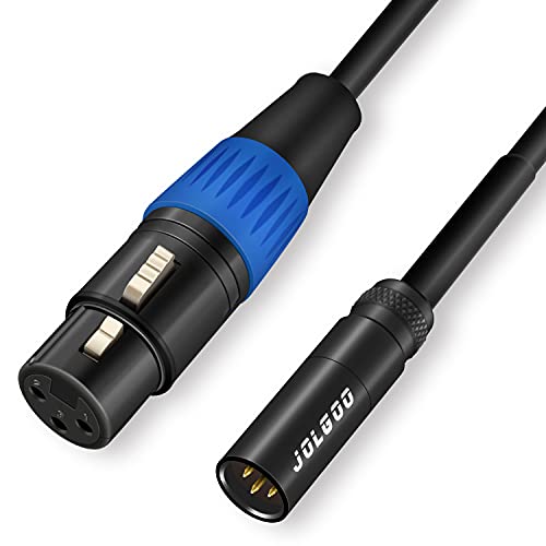 Jolgoo Jolgoo 66ft 3pin Mini Xlr Male To Xlr Female Adapter Cable xlr