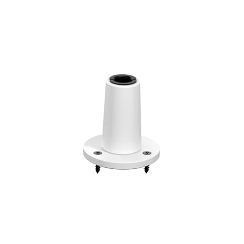 elgato Elgato Wave Desk Plate White Flange Mount for Elgato Mic Arms Easy ScrewIn Setup No Clamps or Cutouts Holds Microphones UltraStable 14 Mounting Thread For Wooden Desks Tables