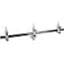 Manfrotto 154B Triple Microphone Holder Black