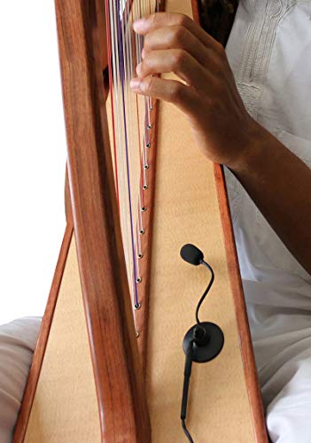 myerspickups Myerspickups The Feather Concert Harp Microphone microgooseneck