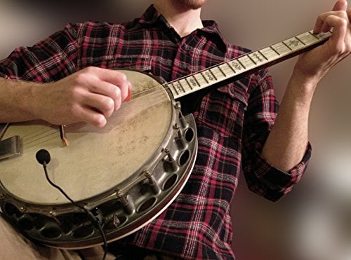 myerspickups Myerspickups The Feather Bass Banjo Pickup With Flexible Microgooseneck