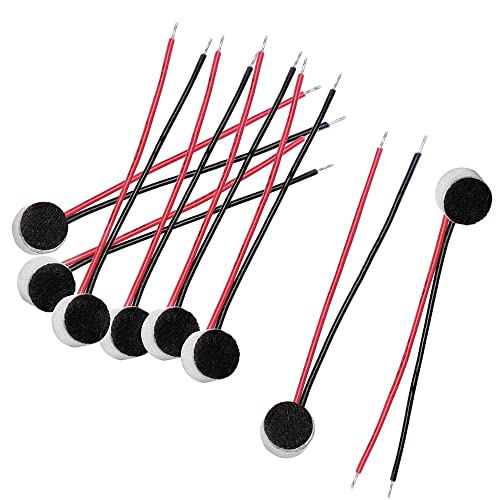 يو إكس سيل Uxcell X 2-wire Electret Condenser Microphone 3.5 MM 6mm x 35mm