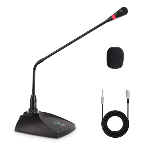 pyle Pyle Desktop Gooseneck Wired Microphone System xlr