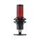 HyperX QuadCast 2 USB Microphone for Gaming Streaming and Podcasting with OnBoard Controls LED Lighting Removable Shock Mount PC Mac PS5 PS4 USBC Black