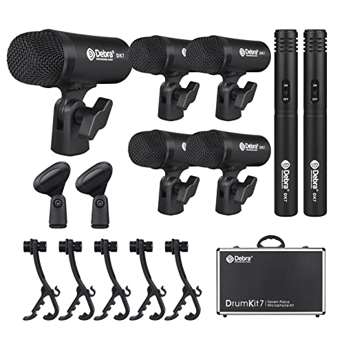 دى دبرا D Debra DK7 Pro 7 Piece Wired Drum Microphone Kit