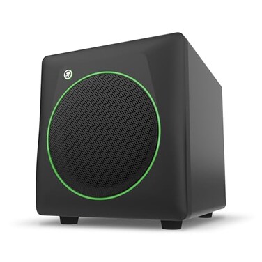 Mackie CR8SBT 8 Powered Subwoofer with Desktop Remote Bluetooth TRS RCA Crossover and Polarity Controls Compatible with CR Series Powered Studio Monitors