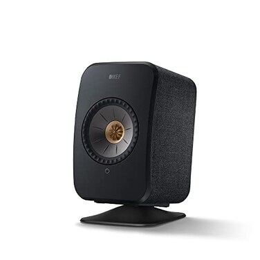 KEF Lsx P1 Desk Pad Black Pair Large
