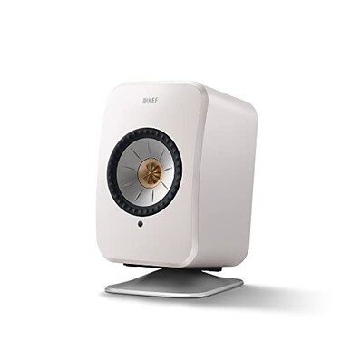 KEF Lsx Desk Pad Silver Pair