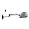 Ergotron LX Wall Keyboard Arm 35Inch Extension Polished Aluminum