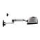 Ergotron LX Wall Keyboard Arm 35Inch Extension Polished Aluminum