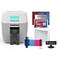 Bodno Magicard 600 Dual Sided ID Card Printer Complete Supplies Package ID Software Silver Edition