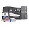 Card Imaging Fargo DTC4500e Dual Side ID Card Printer Supplies Bundle Software