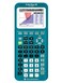 Texas Instruments TI84 Plus CE Graphing Calculator Trinomial Teal