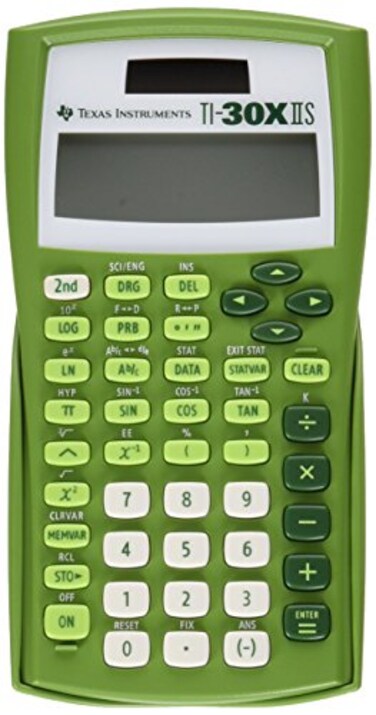 Texas Instruments TI30X IIS 2Line Scientific Calculator Lime Green