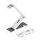 INSWAN INSFlip 4 USB Foldable 4K Document Camera Mac iPad Windows Chromebook Compatible for Distance Learning13MP Auto Focus LED Mic Portable 067lbs Support Interactive Whiteboards White