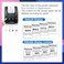 KOQICALL Take a Number Printer Ticket Thermal Printer Ticket Machine with 57mm Receipt Ticket Roll Show Different Department Name and Queue Number for Wireless Calling System for Haunted HouseTP4 Way