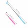 AIKESIWAY Teacher Pointer Sticks FingerPointer for ClassroomTelescoping Hand Pointer Retractable Classroom Pointer Fingers for Elementary School Kindergarten TeacherClassroom Supplies 1 PCS Pink