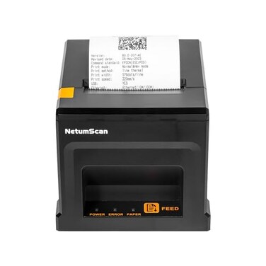 NetumScan USB POS Receipt Printer 80mm Thermal Receipt Printer with Auto Cutter Cash Drawer 300mms Support WindowsMacLinux Restaurant Kitchen Printer for ESCPOSOnly USB Interface 8360