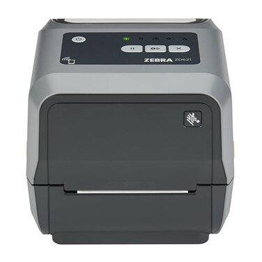 Zebra Technologies Zebra ZD6A043301F00EZ Model ZD621 Thermal Transfer Desktop Printer 300 dpi Resolution 6 InchSec Print Speed 4 Inch Print Width USB Serial and Ethernet Interfaces
