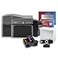 Bodno Fargo DTC1250e Dual Sided ID Card Printer Complete Supplies Package with Silver Edition Software
