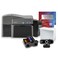 Bodno Fargo DTC1250e Dual Sided ID Card Printer Complete Supplies Package with Silver Edition Software