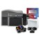 Bodno Fargo DTC1250e Dual Sided ID Card Printer Complete Supplies Package with Silver Edition Software
