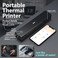 HPRT MT620 Pro Portable Thermal Printer Inkless Printer Supports Regular Paper Labels MultiUser Bluetooth Auto Paper Feed 300DPI Printer10Sheets
