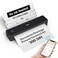HPRT MT620 Pro Portable Thermal Printer Inkless Printer Supports Regular Paper Labels MultiUser Bluetooth Auto Paper Feed 300DPI Printer10Sheets