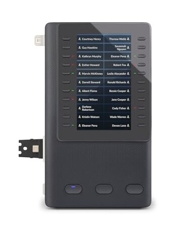 Poly E extension module for Edge series IP phones gray