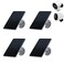 OYOCAM Solar Panel Compatible with Simplisafe Outdoor Camera Series 2 Wireless and Wired 4Pack Waterproof Solar Charger with Adjustable Wall Mount 10ft Micro USB Port Charging Cable