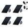 OYOCAM Solar Panel Compatible with Simplisafe Outdoor Camera Series 2 Wireless and Wired 4Pack Waterproof Solar Charger with Adjustable Wall Mount 10ft Micro USB Port Charging Cable