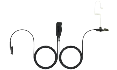 إير هاجر Earhugger Eh Covert Comms Set For Motorola N70 N50 R7 MXP600 MXP660 Ion Radios lapelmic