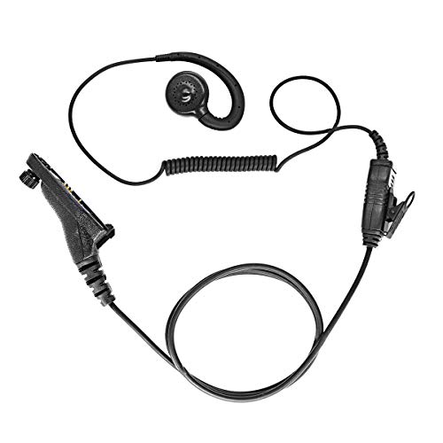 جويود Juyode C Swivel Earpiece Surveillance Headset Pogo Pin Walkie Talkie Earphone