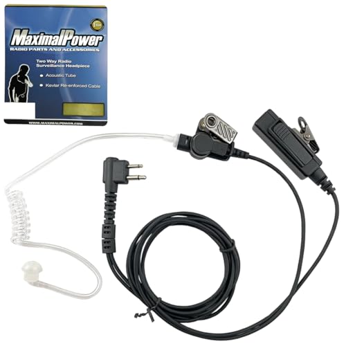 maximalpower Maximalpower Surveillance Headset Earpiece 2 PIN