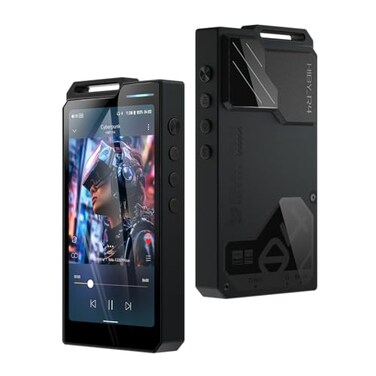 HiBy R4 MP3 MP4 Player Spotify Player with Bluetooth and WiFi 4Way HiFi DAP Android 12 OS 35mm PO44mm Bal 32G2TB Scalable Memory