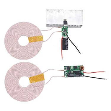 Taidacent 730mm 2432V Input 24V4A Output 100W High Power Long Distance Wireless Inductive Coil Wireless Inductive Modules Wireless Transmitter and Reveiver Wireless Charging Power Supply
